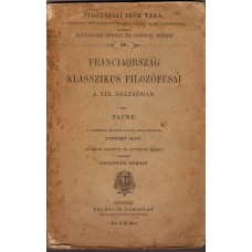 Franciaország klasszikus filozófusai a XIX. században