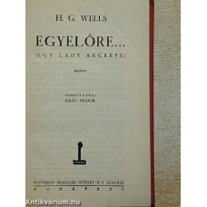 H. G. Wells: Egyelőre... (Egy Lady arcképe)