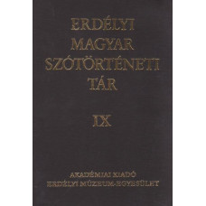 Vámszer Márta: Erdélyi Magyar Szótörténeti Tár IX.