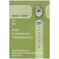 Fodorpataki László: Múzeumi Füzetek - Acta Scientiarium Transylvanica-Biológia 2014 22-1
