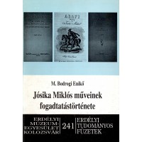 M. Bodrogi Enikő: Jósika Miklós műveinek fogadtatástörténete