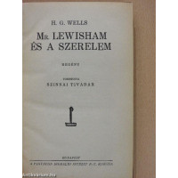 H. G. Wells: Mr. Lewisham és a szerelem
